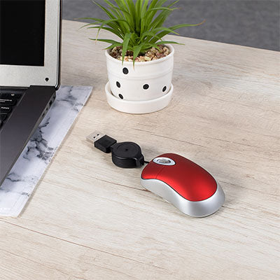 souris filaire traxo rouge