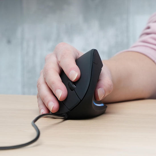 souris ergonomique kliko filaire