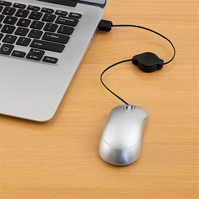souris filaire traxo argent