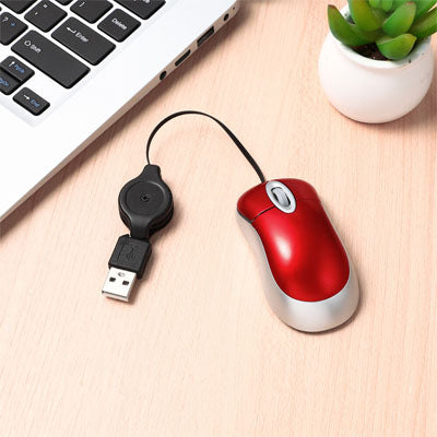 souris filaire traxo rétractable