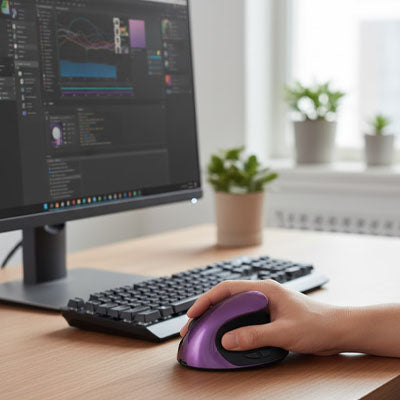 souris gamer klynexa violet