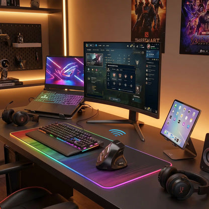 souris gamer verticale BloomKey 3 connections simultanées