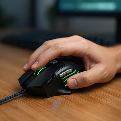 Souris-gamer-vyloq ergonomique