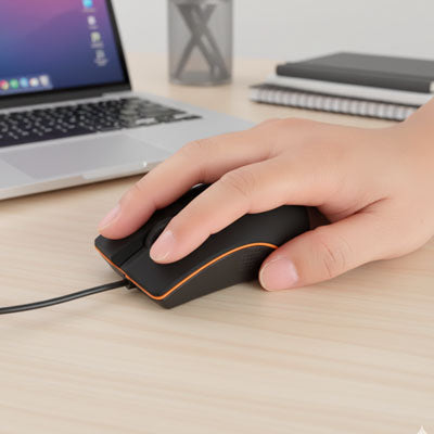 Souris gamer zorqy pratique