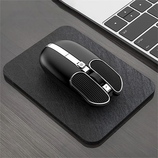 souris sans fil kynex allongée