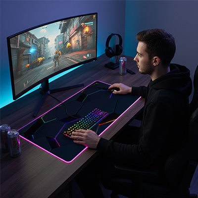 Tapis souris XXL GNGrowfx stylé