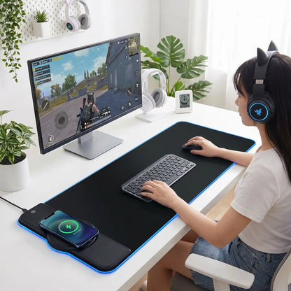 tapis de souris induction NurAim gamer