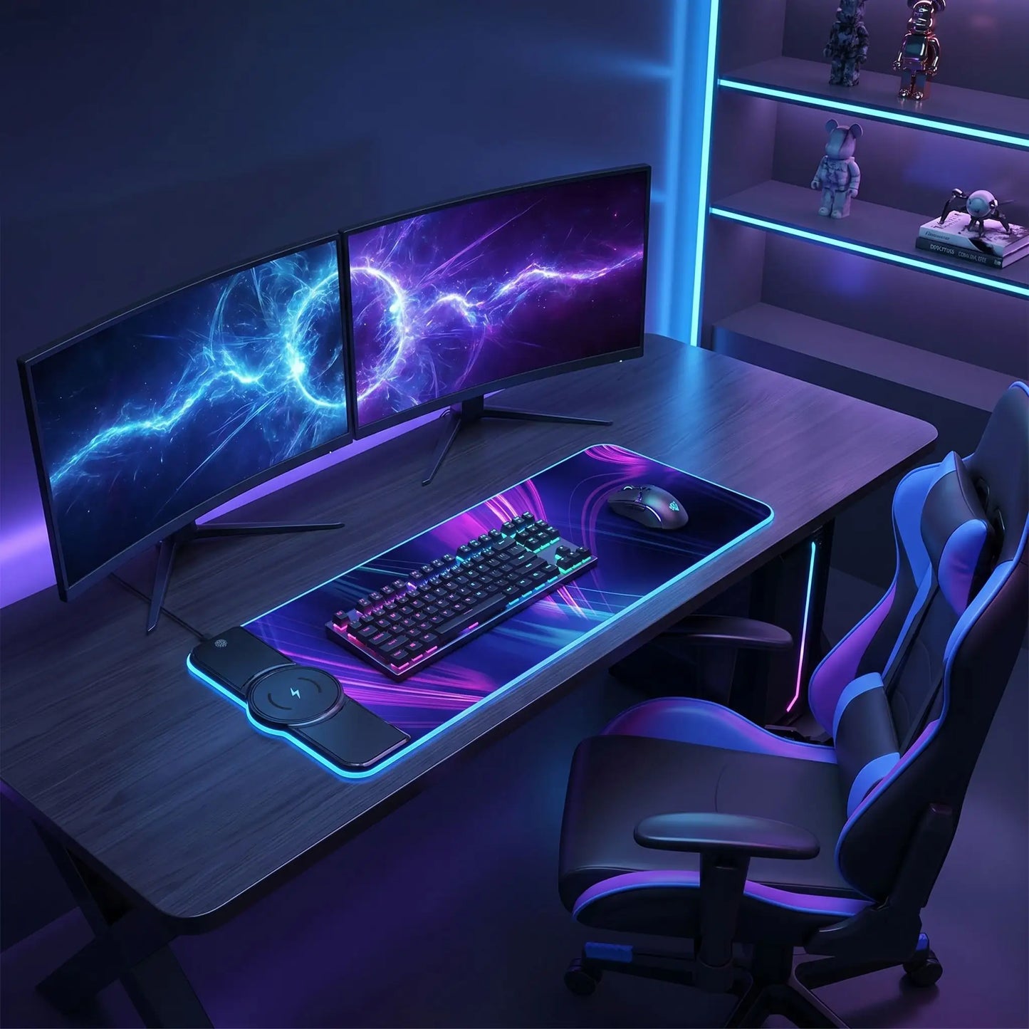 tapis de souris induction NurAim gaming