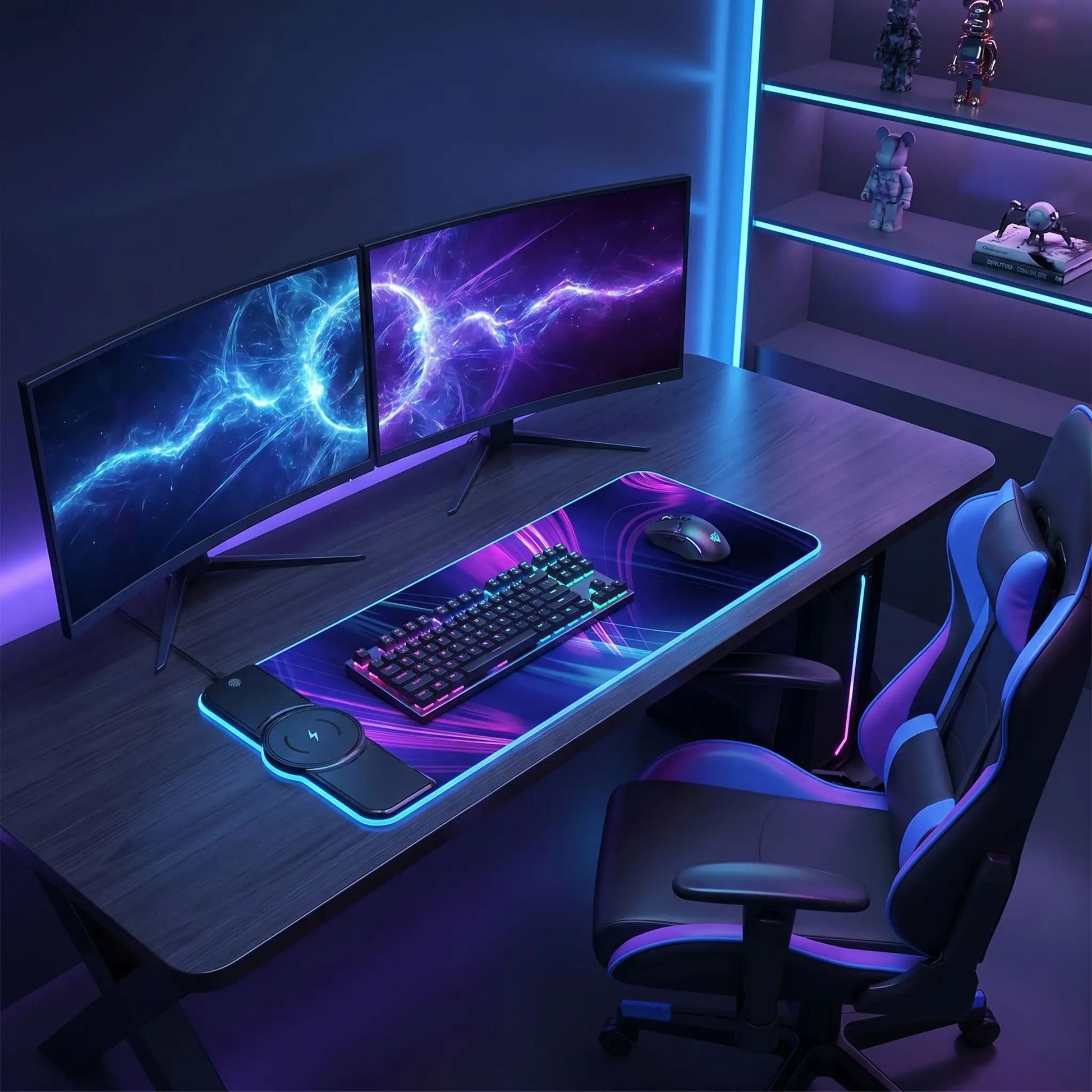 tapis de souris induction NurAim gaming