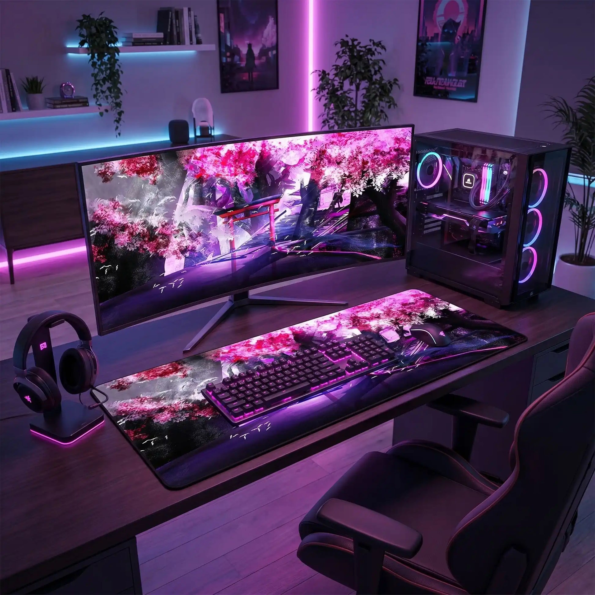 tapis de souris XXL GN SakuraMat Setup Gaming