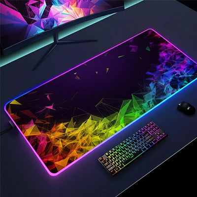 Tapis de souris xxl gn aim pro éclairage led