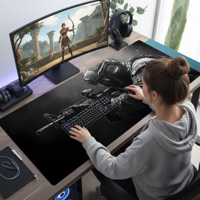 tapis de souris xxl nursery control gamer