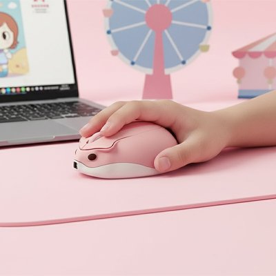 Bluetooth souris XAVIXO rose