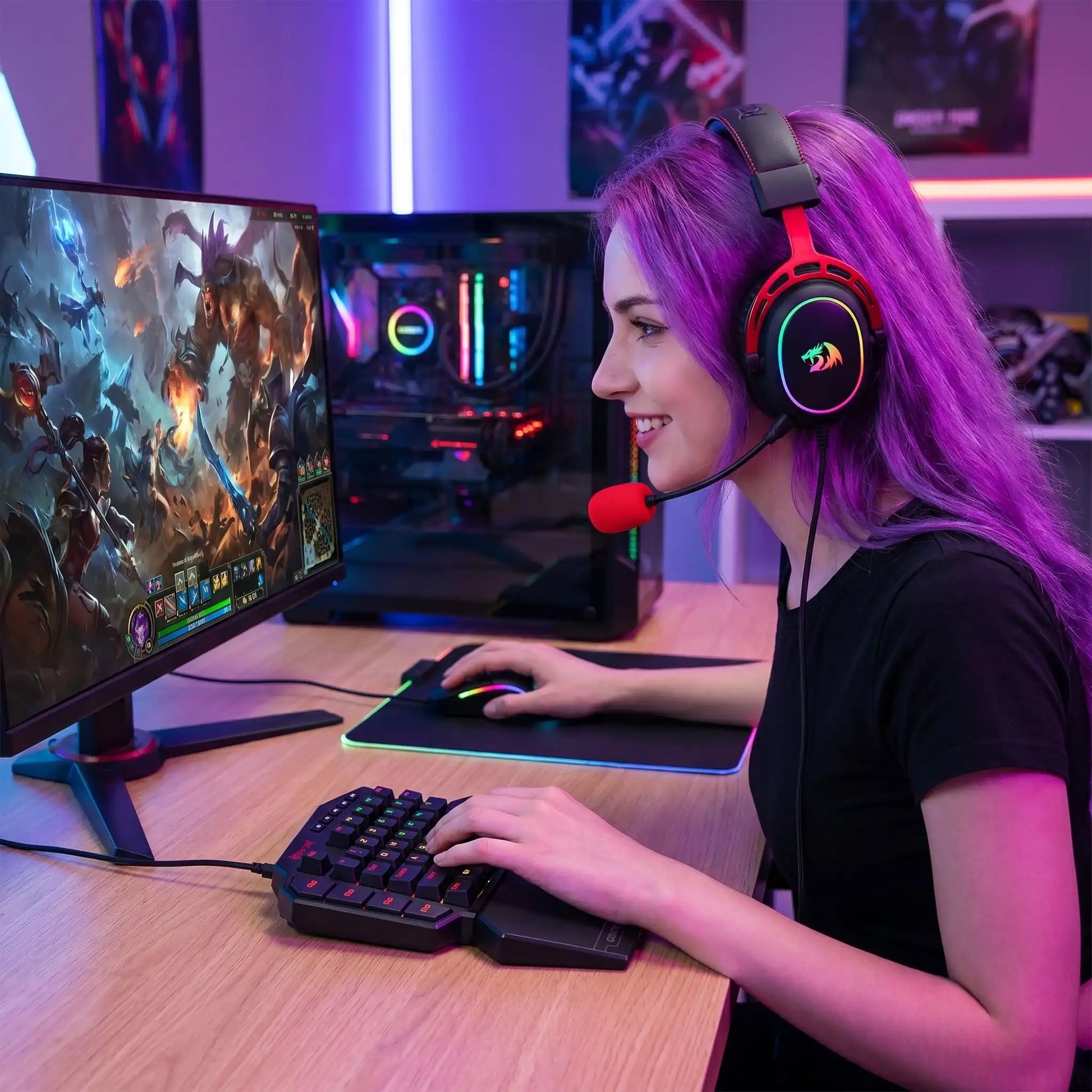 clavier gamer GN Redragon Streaming