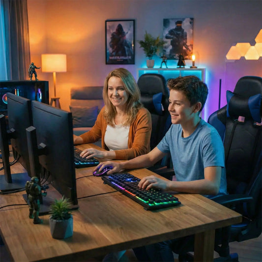 Clavier et souris gamer Rootboard famille