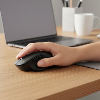 Souris ergonomique ZYNQO Pratique