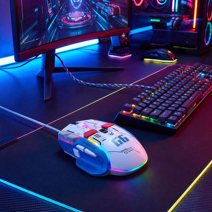 souris gamer filaire G6Robot  setup gaming