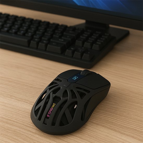 Souris gamer sans fil FLEXA Noir
