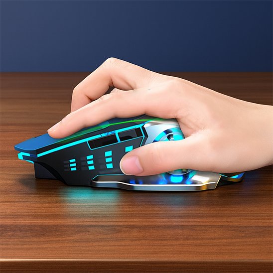 Souris Gamer sans fil MYXORA noir