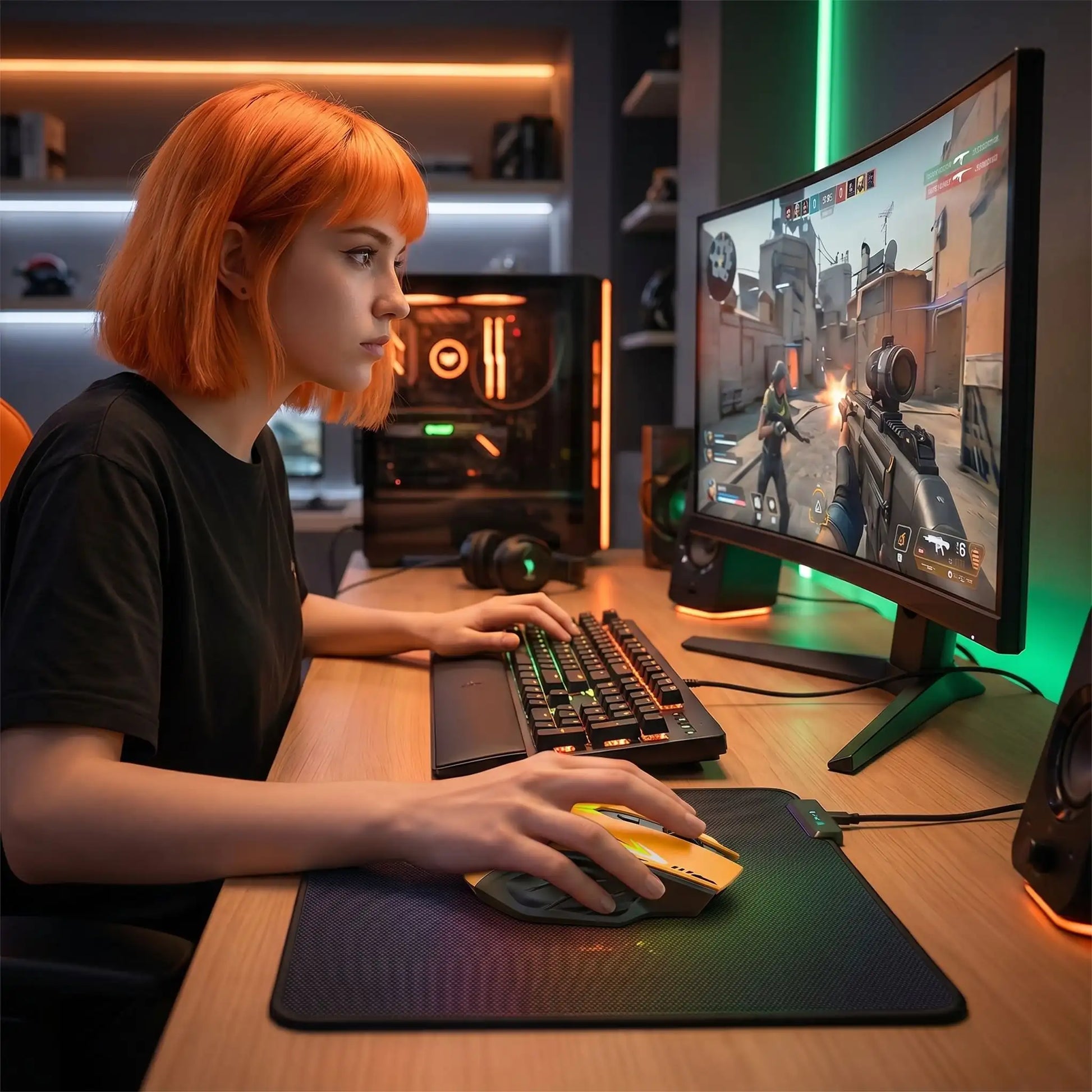 souris gamer sans fil TapX réactive