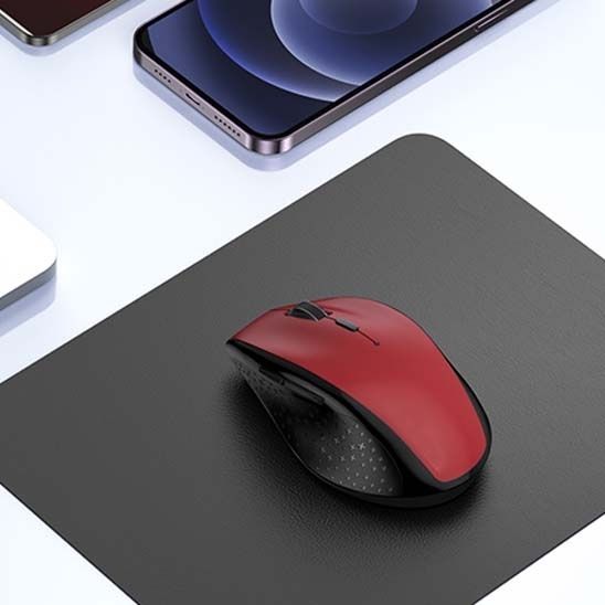 Souris sans fil Pyvor rouge