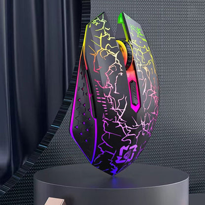 souris sans fil gamer blyx finition craquelée