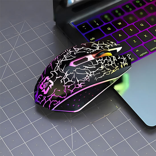 souris sans fil gamer blyx noir