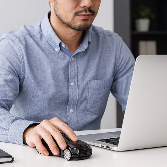 Souris sans fil NIBEX rigolo