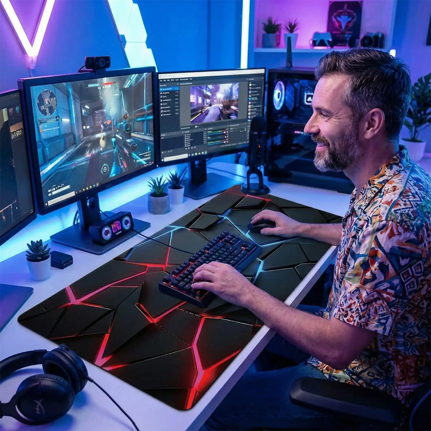 tapis de souris GN Shadow homme streaming