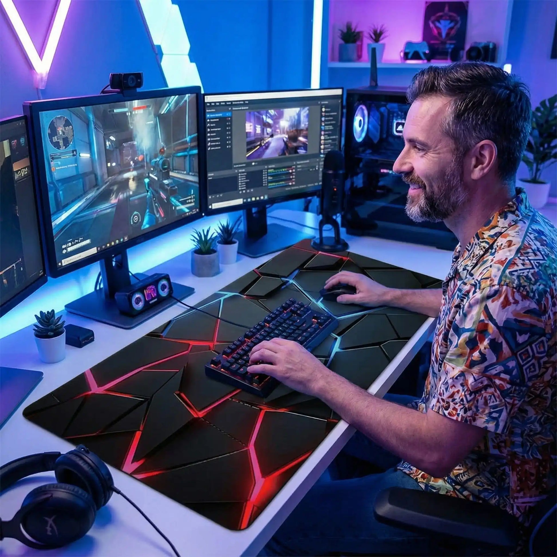 tapis de souris GN Shadow homme streaming