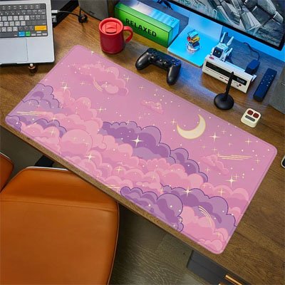 Tapis de souris XXL GN CloudFX protège bureau