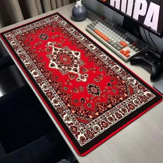 Tapis de souris XXL GN Nurvex rouge vif