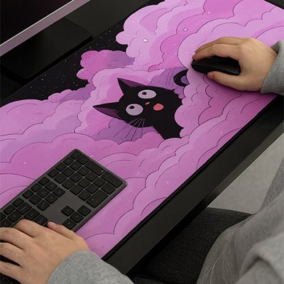 Tapis de souris XXL GN Ourcats kawaii