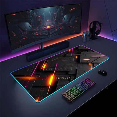 Tapis de souris XXL GN SeedControl éleclairage Led