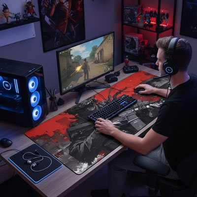 Tapis de souris XXL Nursery Control gamer