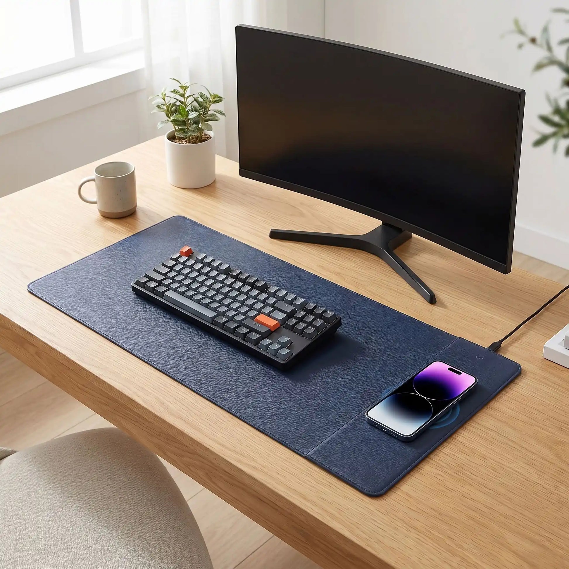 tapis de souris induction NeuroPad chargement sans fil