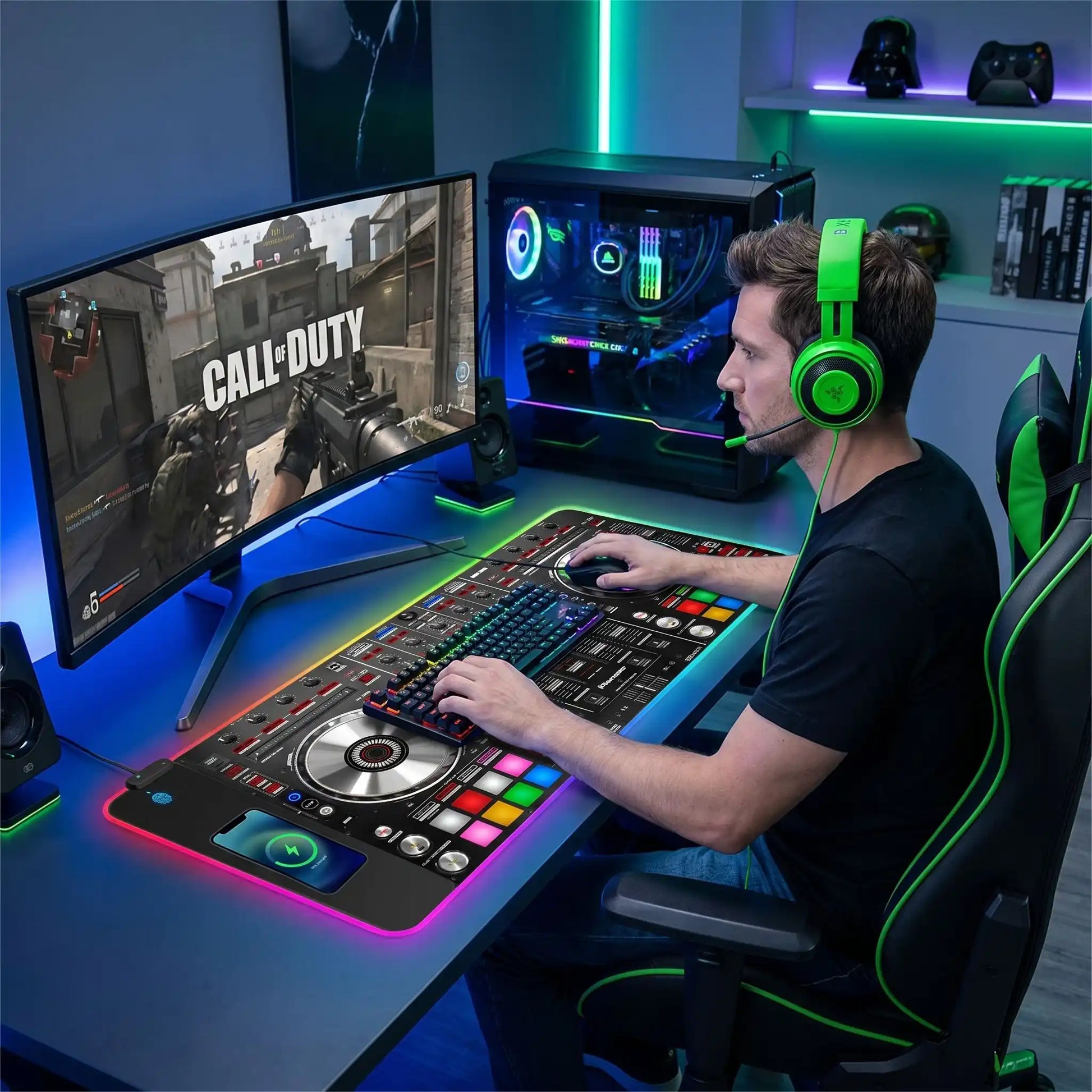 Tapis de souris induction GN GrowPad gaming