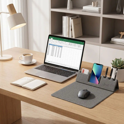 tapis de souris induction Reflexia support de téléphone