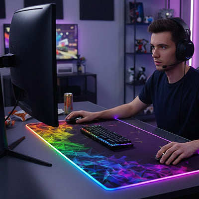 Tapis de souris xxl gn aim pro  gamer